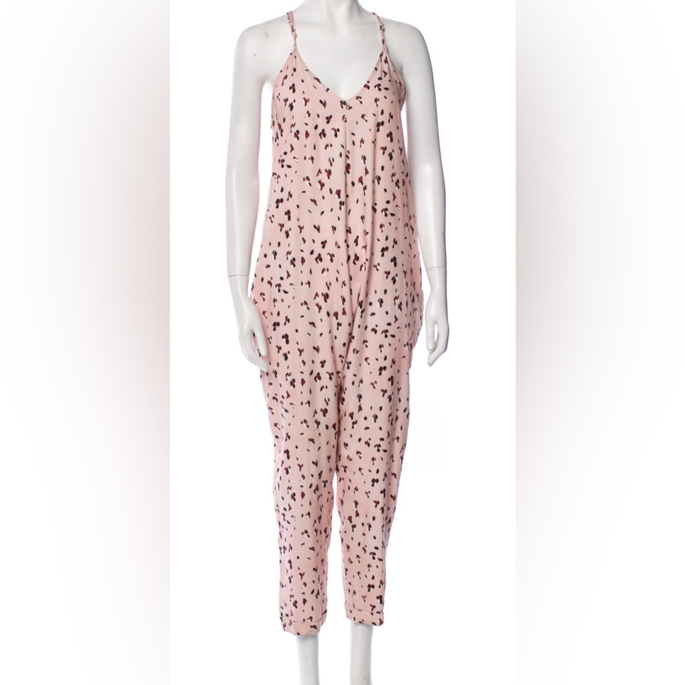 Hatch The Georgie Jumper - Light Pink w/ Print